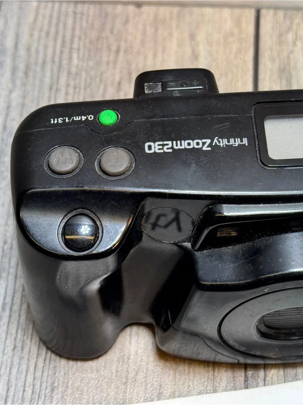 Vtg Olympus Infinity Zoom 230 35mm Point & Shoot Film Camera With Manual Working